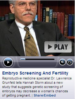 Dr. Lawrence Grunfeld on PGD- CBS